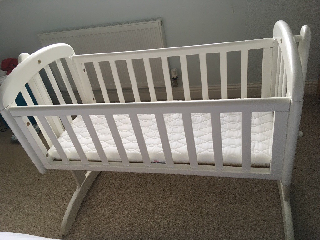 john lewis white crib